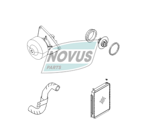 18708.970 Маслоохладитель 600-651-1550