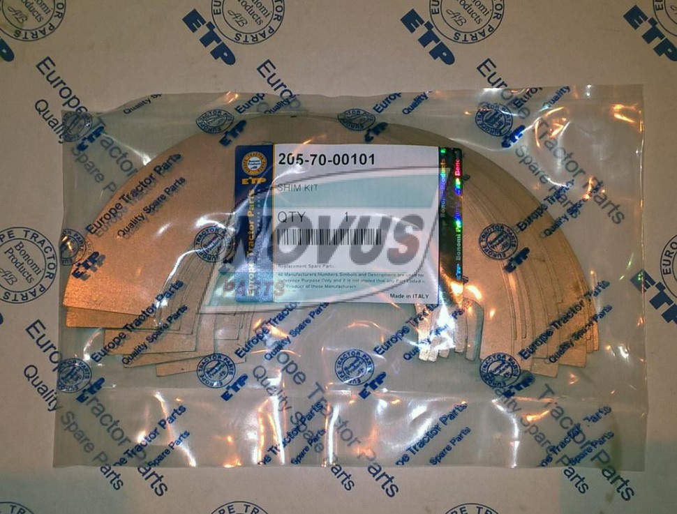 20310.970 К-кт шайб 205-70-00100 205-70-00101