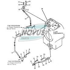 59009.970 16Y-75-07000 Трубка обратная