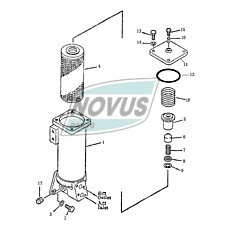 59054.970 16Y-75-23100 Корпус фильтра