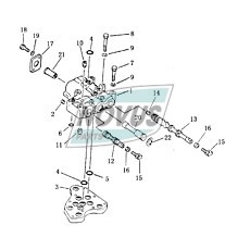 59620.970 Стержень передач 175-15-45231