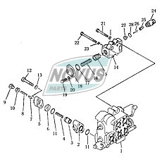 59798.970 701-30-62411 Корпус всасывающего клапана