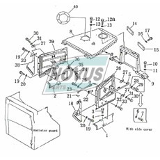 65117.970 23Y-54B-04000 Крышка R