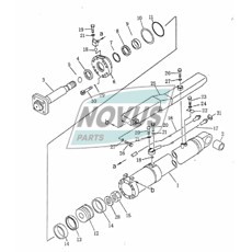 65650.970 23Y-63B-01100 Корпус цилиндра