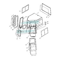 70118.970 17Y-56-05000 Окно в сборе R