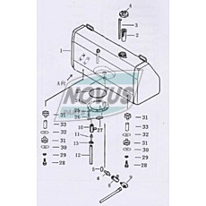74171.970 07287-01616 Трубка