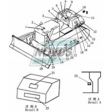 78414.970 09654-00100-DY Пластина